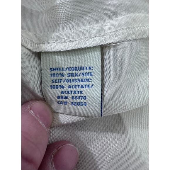 "ODILLE" 100% Silk Shift Dress Striped Pastes SZ 2  Summer Dress Casual Light - Picture 6 of 8